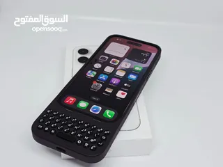  23 IPhone 16 256G 100% Battery + click iOS keyboard