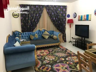  2 غرفة وصاله سوبر ديلوكس مفروشة للايجار في التعاون كورنيش الخان