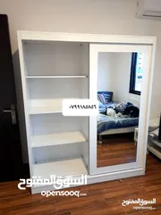  9 خزائن ملابس خشب لامنيت 18م عرض     120 سانتي كفاله على جميع اعمالنا