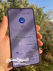  25 سامسونج اس 23 عادي 128 جيجا 8 جيجا رام جهاز بالنايلون ولا ربع خدش شريحتين فعليات