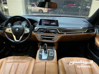  15 BMW 740Le 2017 وارد شركه ابو خضر مالك اول فل كامل اعلى تصنيف فحص كامل بحاله الوكاله