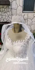  4 فستان زفاف شبه وكاله