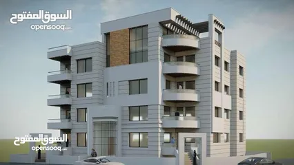  11 شقة مميزه مساحتها 160م او مع روف 200 م في الحي الشرقي