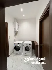  13 شقة  ارضي مفروشة جزئي - 1 غرفة نوم 1 و 2 حمام نظام امريكي للايجار  - دير غبار