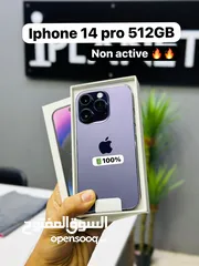  1 iPhone 14 Pro-512 GB - Non active- Super device available in store - 100% Battery health