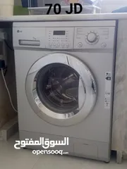  5 غرفة سفرة خشب زان ولاتية، ثلاجة، غسالة، ثريات