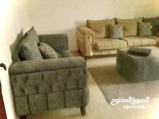  4 كنب للبيع استعمل خفيف نظيف بحاله الجديد