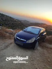  7 اوبل كورسا  2008 محرك1400 جير عادي  السيارة  مش ناقصها اشي للبيع او البدل ع اتوماتيك اشي مرتب