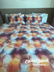  1 USA hotel bed mattress and head board