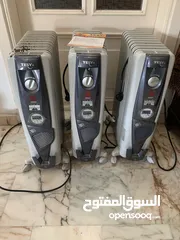  1 صوبه زيتيه عدد 4 1 Sona electric heater and 3 Tesy Heaters