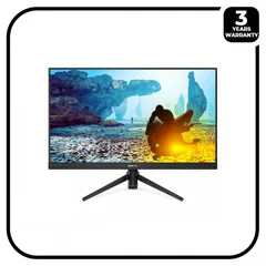  4 PHILIPS 24" 242M8 IPS FHD 75HZ FREE SYNC 5 Monitor  شاشة فيلبس 24 انش فل اتش دي 