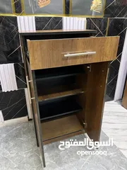  2 خزانة احذية تغصيل خشب مستورد حجمين مختلفين بسعر المصنع بتحمل اوزان عاليه مع درج علوي