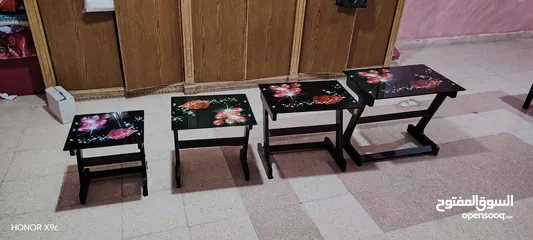  2 طقم طربيزات وكالة