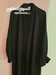  1 عباءه سوداء مستعمل قياس L