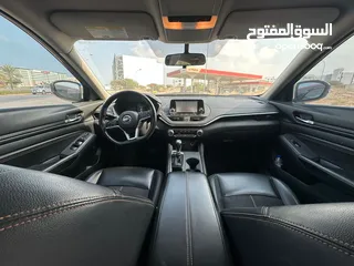  9 للبيع نيسان التيما SR موديل 2021 بدون حادث مشي 27الف used car Nissan Altima SR 2021