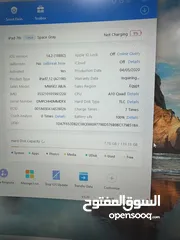  9 ايباد 7 128G في مدخل خط و بطاريه 100 مع كرتونه