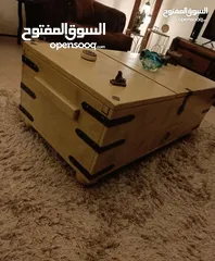  1 طاولة وسط و ملحقين