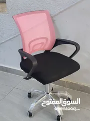  2 كرسي مساعد مديرشبك بعجلات شامل التوصيل وكفالة سنة  \ Assistant Manager Mesh Chair