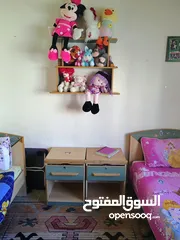  3 غرفة نوم مستمعلة وكاملةعبارة عن 8 قطع  مع فرشات