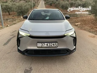  5 تويوتا bz4x 2022 برو فل الفل استخدام الأردن عداد 28 الف كيلو بحاله الوكاله