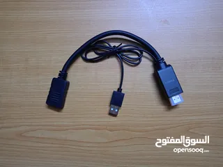  4 تحويلة من hdmi out الى display port in الاصلي نقل سريع