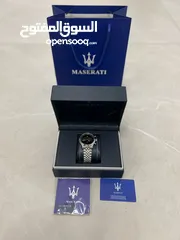  3 Maserati EPOCA Watch Original/ساعه ميزاراتي أصليه جديدة