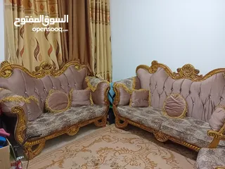  5 طقم كنب مصري 7 مقاعد