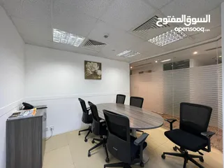  4 Furnished Office Space in Maktabi Business Center Wattayah FOR RENT