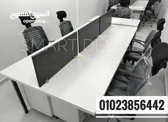  2 خلية عمل / وورك استيشن/ بارتيشن مكاتب موظفين/ وحدات كول سنتر/ Work Station