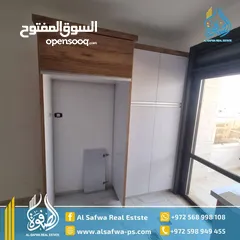  5 شقق مميزة للايجار غير مفروش جديده لم تسكن بعد - ام الشرايط - قرب قاعات دير طريف - جديدة تشطيب مميز