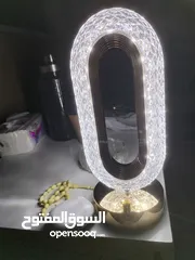  2 تيبل لامب كريستال ثلاث اضائات crystal taple lamp