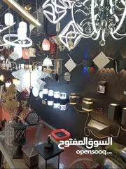  4 محل انارات للبيع يعمل بشكل ممتاز بموقع مميز جدا بشارع الحرية -عمان