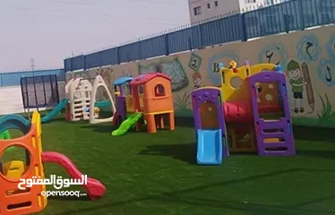  1 العاب خارجية سيفتي بالوان جذابة مراجيح وسحاسيل