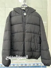  1 HM Black Puffer Jacket XL