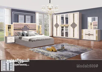  18 BEDROOM SET 7 PCS WITH MATTES