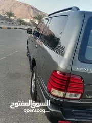  6 للبيع لكزس LX470 موديل 2001