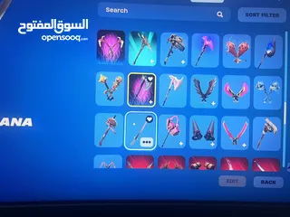  6 حساب فورت نايت اساسي وفيه اكس كريتوس