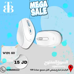  1 ماوس Fantech W191 GO اللاسلكي ذو النقرات الصامتة