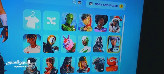  2 حساب فورت للبيع وإضافة 700 فيبوكس