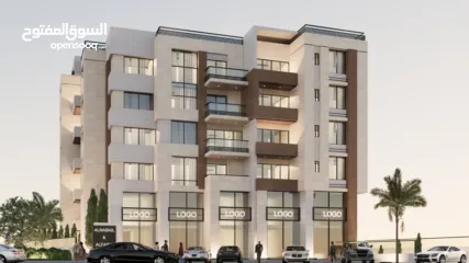  16 شقة 135متر للبيع بالقرب من شارع  القدس و الدفاع المدني مكونة من 3 غرف نوم, حمامين,صالون,مطبخ و بلكون