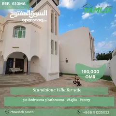  1 Standalone Villa for sale in Mawaleh south  REF 610MA