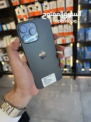  2 IPHONE 14 PRO MAX (128GB) USED LIKE NEW / ايفون 14 برو ماكس 128 جيجا مستعمل بحاله الجديد كفاله سنتين