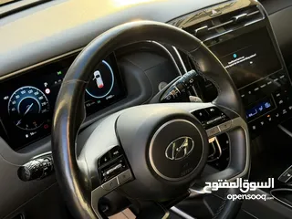  13 هونداي توسان 2022 هايبرد plug in  4*4 فل اضافات مع بانوراما  271 حصان