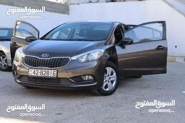  4 كيا سيراتو 2015 فحص بحالة ممتازة