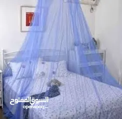  10 بردايه ناموسيه  ديكور  الحل الامثل و الاضمن لمنع دخول الحشرات نهائيا لاي سرير غرفة نوم مجوز او مفرد