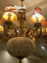 14 طقم كنب زان مصري بحاله ممتازه ونثريات وتحف