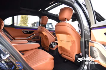  23 مرسيدس اس كلاس مايلد هايبرد وارد الوكالة 2022 Mercedes S450 4MATIC AMG Line Mild Hybrid