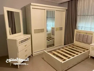  2 غرفه نوم شبابيه تفصيل خشب زان ولاتيه اسعر تبدأ من 450