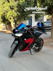  1 Yamaha R3 2018  موتور ياماها قانوني ضفه يد أولى