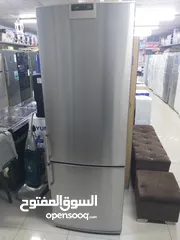  1 ثلاجة عكسية نوع سيمنز حجم 438 لتر لون استيل بحاله ممتازه جدا